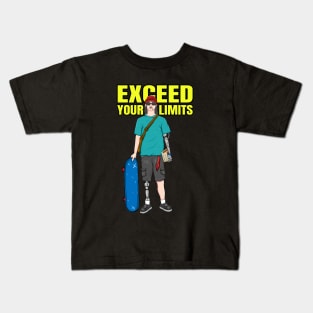 EXCEED YOUR LIMITS Kids T-Shirt